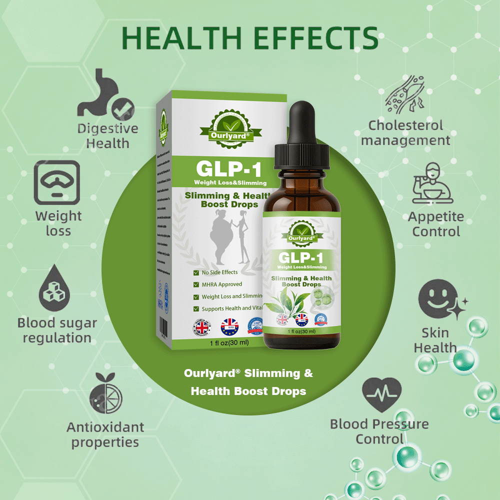 Ourlyard® GLP-1 Slimming & Health Boost Drops 34 Ourlyard® GLP-1 Slimming & Health Boost Drops